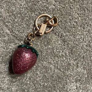 Strawberry Coach Keychain